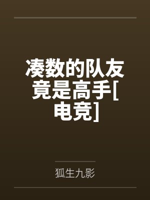 凑数的队友竟是高手[电竞]by狐生九影